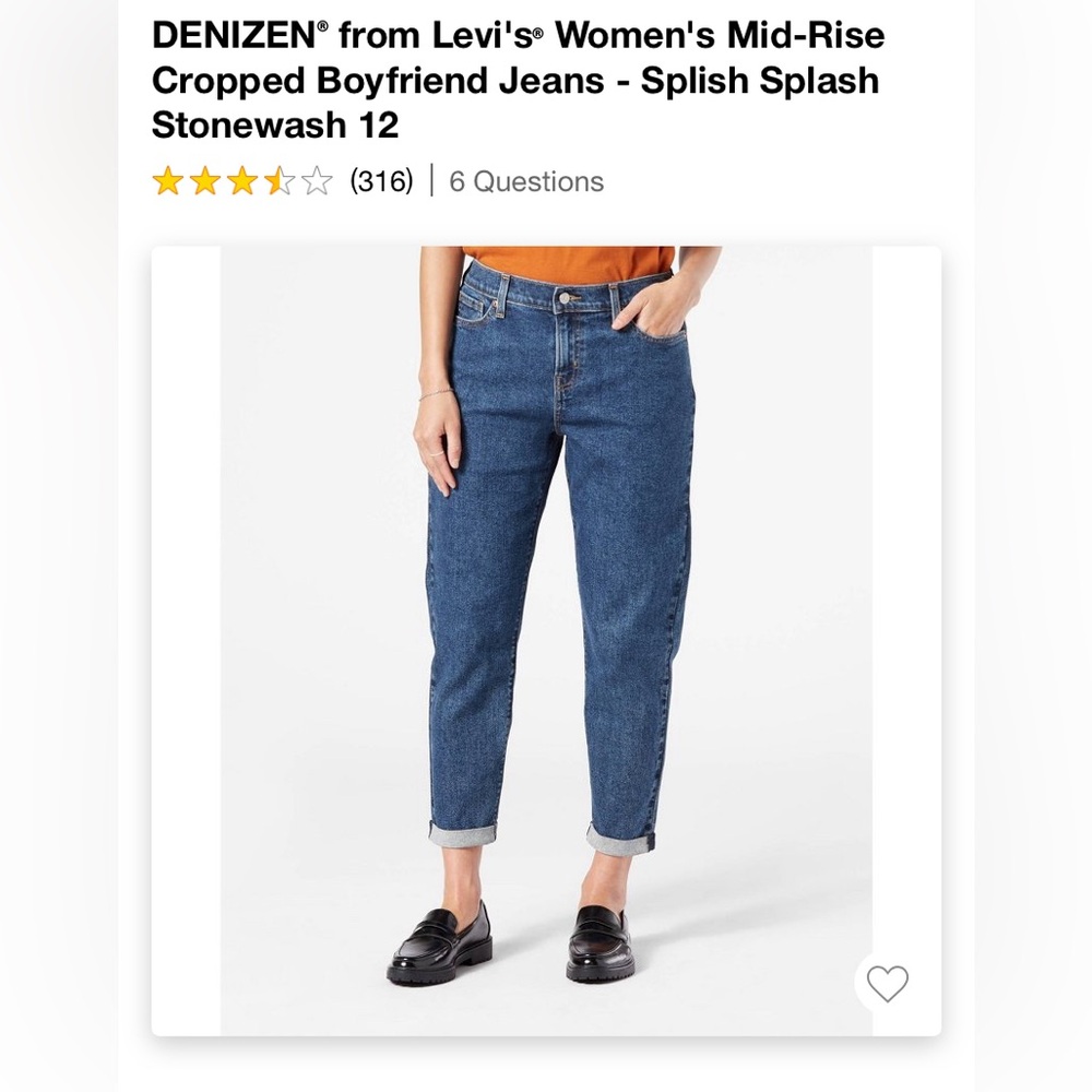 DENIZEN Boyfriend Jean